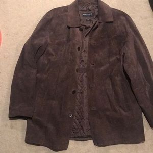 Bernardo Suede Jacket